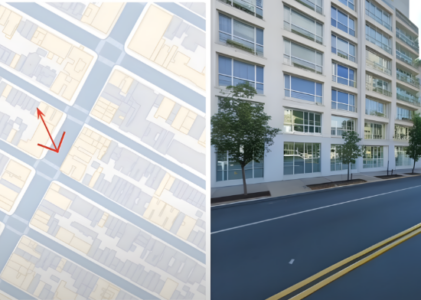 Streetscapes AI 从零开始生成整个城市极为逼真的“街景”